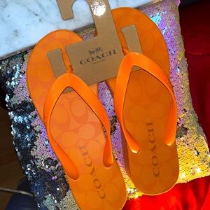 Coach Flip Flops